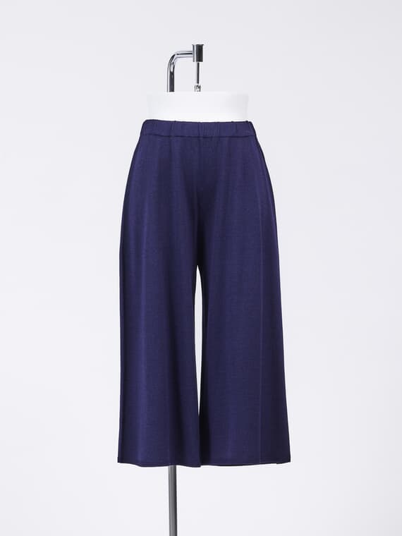 【SALE】BALALAIKA ニットパンツ【ゴムウエスト】