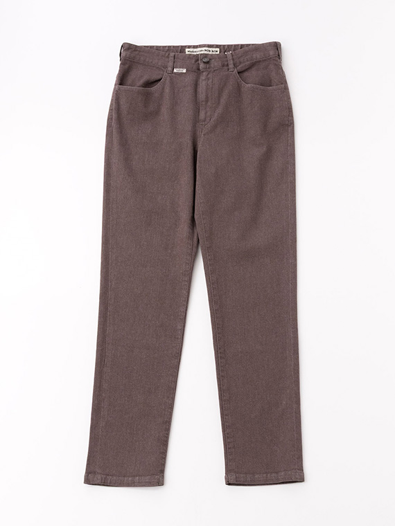 【SALE】オーガニックラフィ ストレッチデニムパンツ[8分丈]