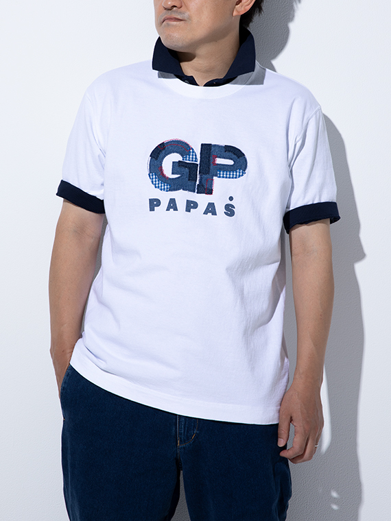 Gpパッチワークアップリケ ドライ天竺ｔシャツ Menトップス Tシャツ Papas Papas Web Shop
