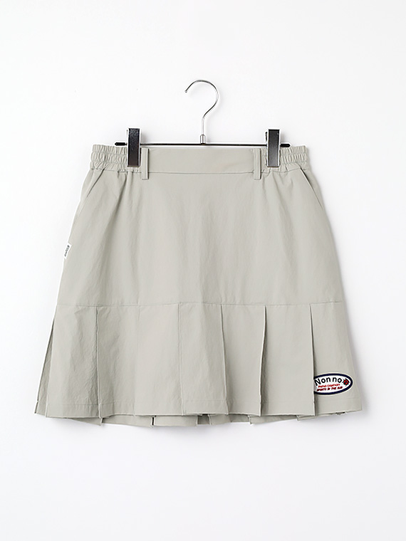 【SALE】レディースGOLF 2WAYSストレッチクロス撥水 プリーツスカート