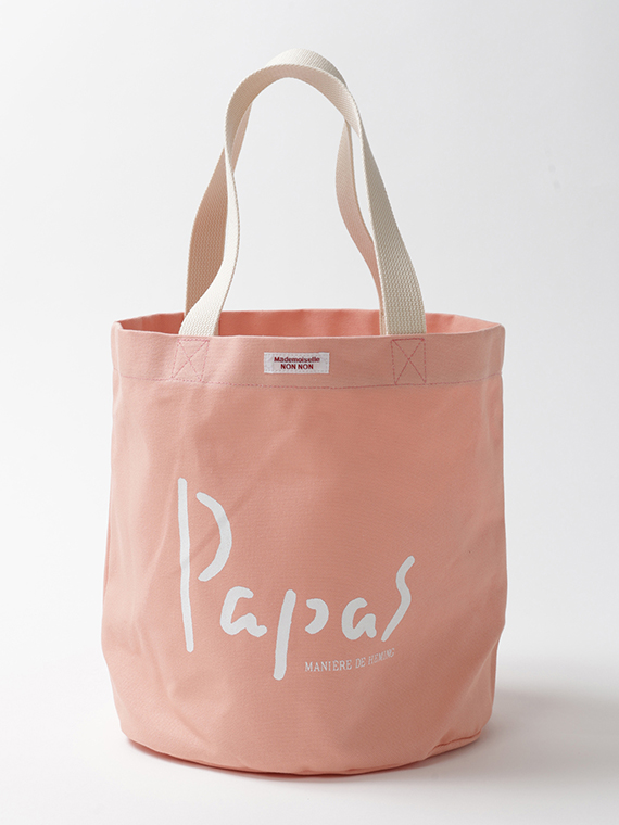 6月22日(月)12時より、事前ご予約受付中】Papasロゴ カラートート