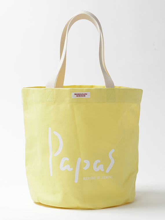 6月22日(月)12時より、事前ご予約受付中】Papasロゴ カラートート