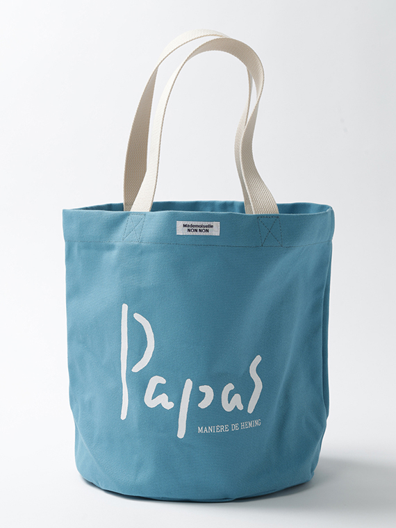 6月22日(月)12時より、事前ご予約受付中】Papasロゴ カラートート