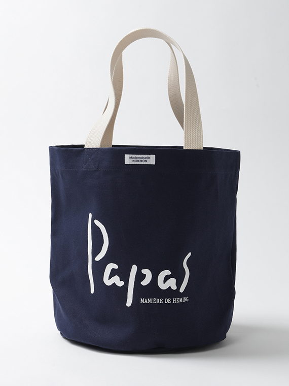 Papas ロゴトートバッグパッチワークデザイン NON NON 6月22日(月)12時より、事前ご予約受付中】Papasロゴ カラートート