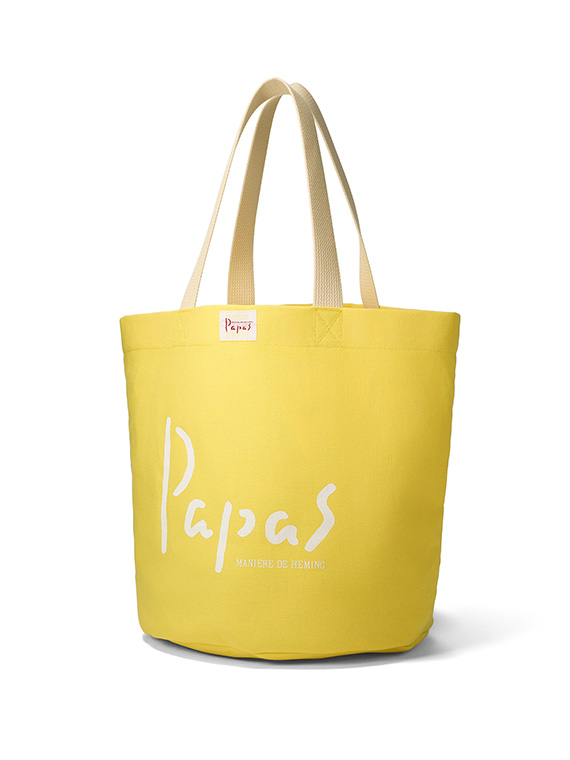 7色展開＞ Papasロゴ トートバッグ（MEN新着・Papas・MEN雑貨
