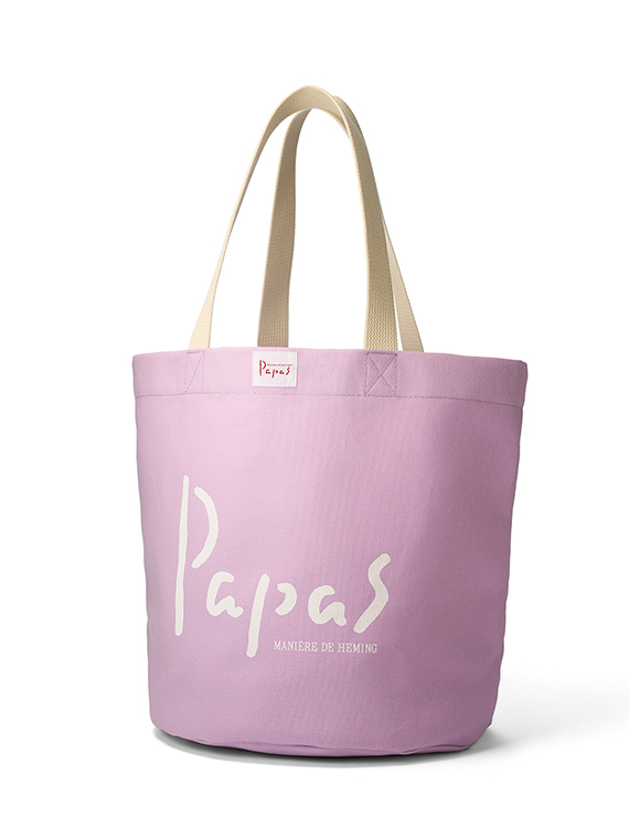 Papas ロゴトートバッグパッチワークデザイン NON NON 7色展開＞ Papasロゴ トートバッグ（MEN新着・Papas・MEN雑貨