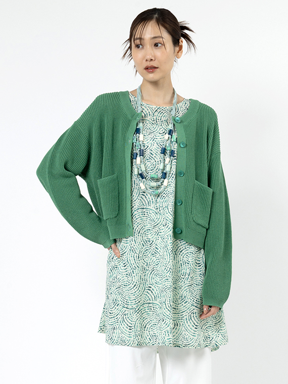 シャーリーカーン クルーネック カーディガン（WOMEN新着・WOMEN