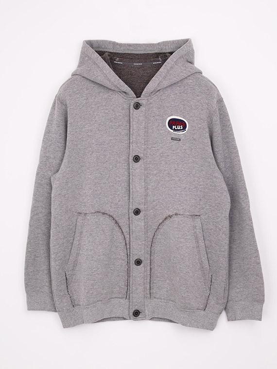 【SALE】カラーネップ裏毛パーカー