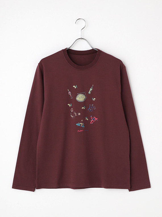 30/2天竺プリントTシャツ【イタリアン】