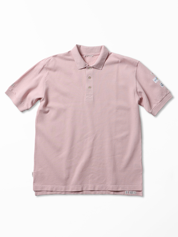 鹿の子 アーカイブデザインポロシャツ（MEN新着・Papas・MENトップス