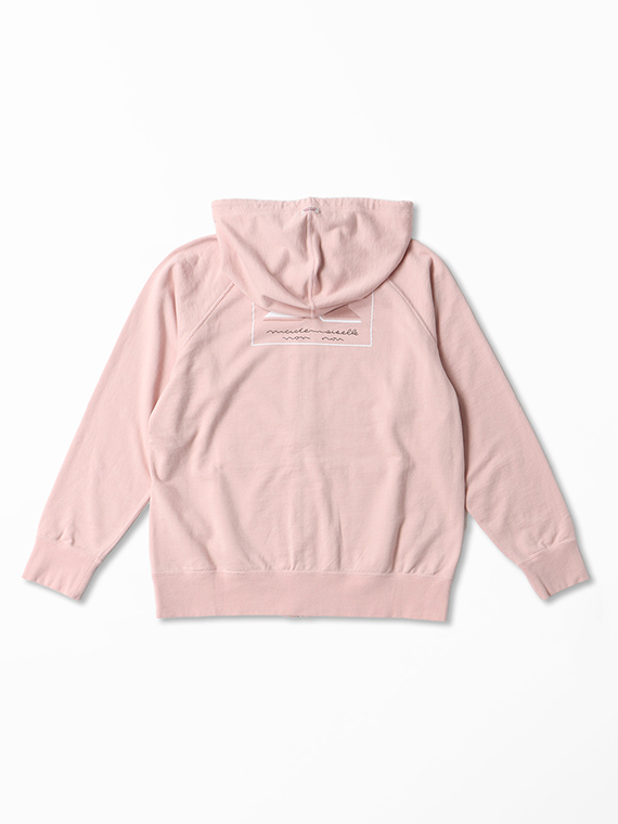Mademoiselle NON NON ストライプ パーカー M/L セール】 40/2CMラッセルボーダー＆パネルボーダー パーカー