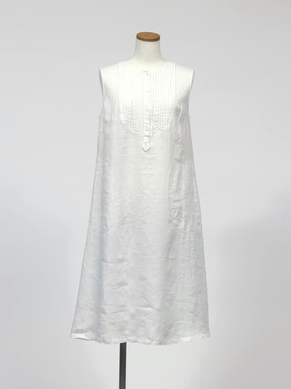 【SALE】リネンボイルワンピース