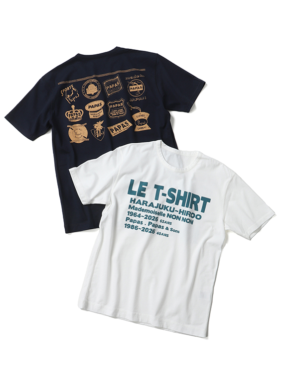 シャツ PAPAS 天竺 グラフィックロゴ 半袖Tシャツ（MEN新着・Papas・MENトップス・T
