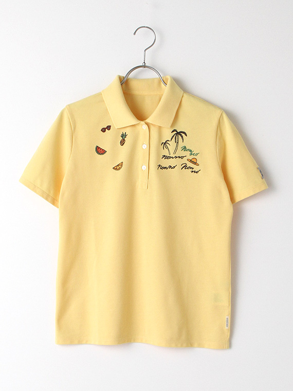 【SALE】エコメイドCOOLMAX鹿の子 半袖ポロシャツ