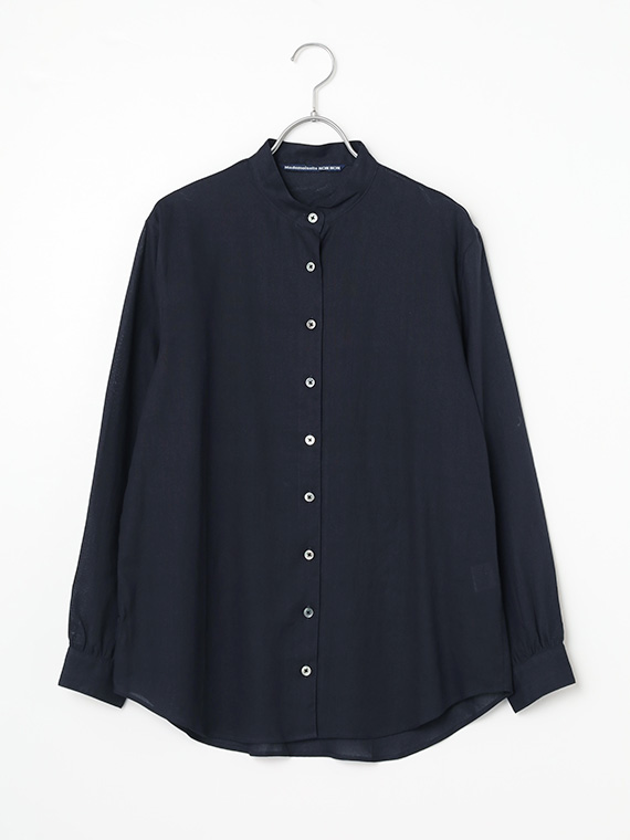【SALE】キュアテックスナチュラルストレッチ スタンドカラーチュニック