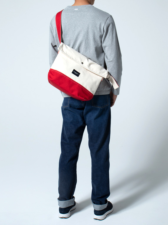 ＼再入荷／【SALE】14.75ozキャンバス ショルダーバッグ<MADE IN USA>