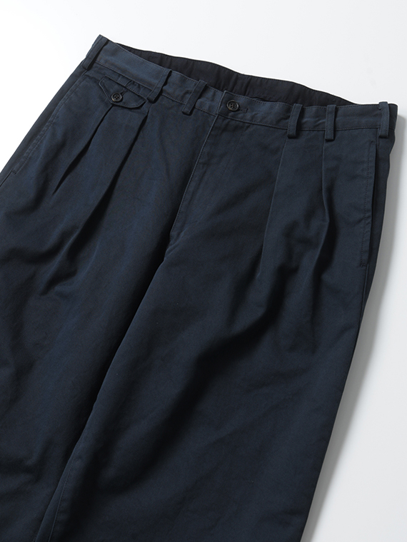 ワイド2タック チノパンツ（MEN新着・Papas・MENボトムス）| Papas WEB