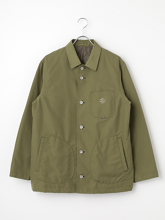 ＼再入荷／【SALE】コットン/ナイロン ステンカラーブルゾン