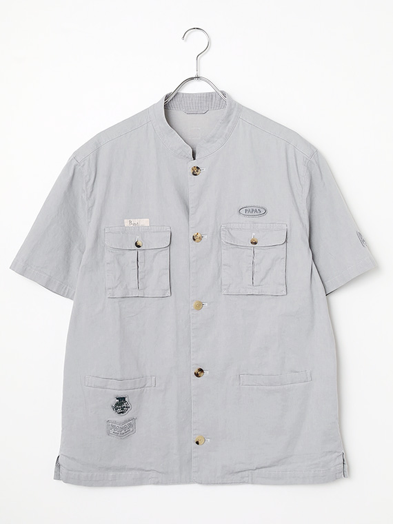 【SALE】モンサンミッシェルデニム半袖ブルゾン