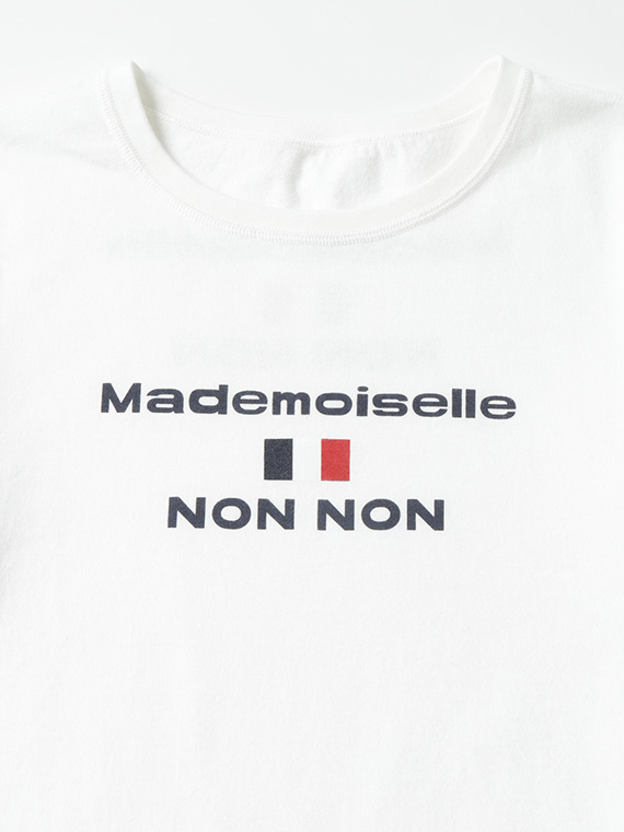 甘撚りコンパクトヤーン ロゴ+フランス国旗Tシャツ