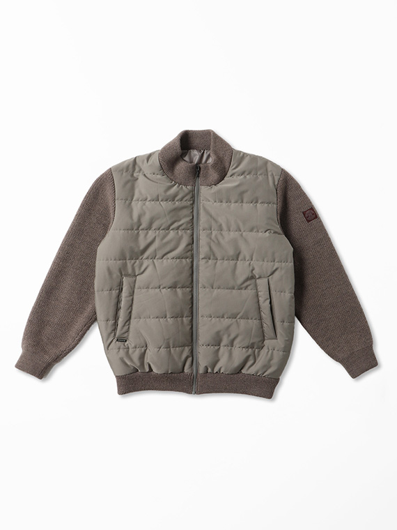 ポリエステルライトツイルストレッチ ブルゾン