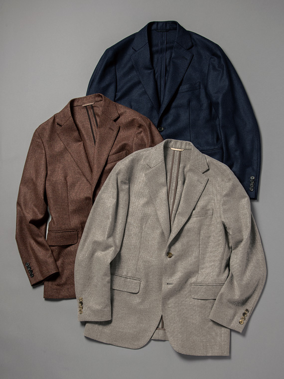 <MARLANE>ナチュラルストレッチクロス ジャケット