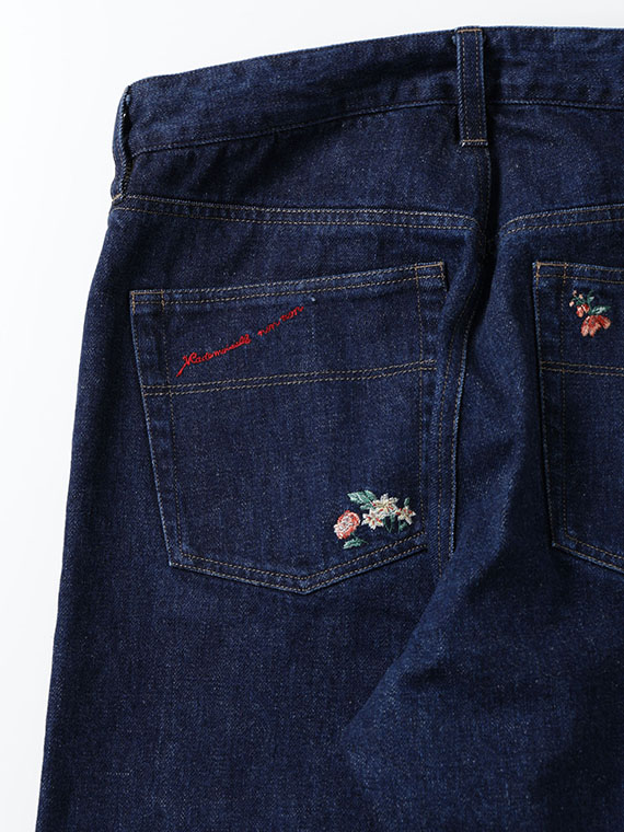 12.8OZ ヴィンテージジャパンデニムパンツ[フルレングス]（WOMEN新着