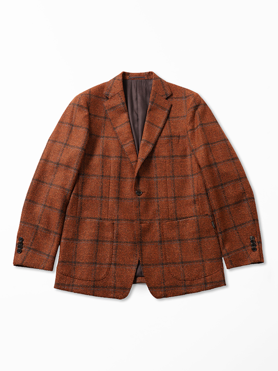 <LOROPIANA>ループツイードチェック ジャケット