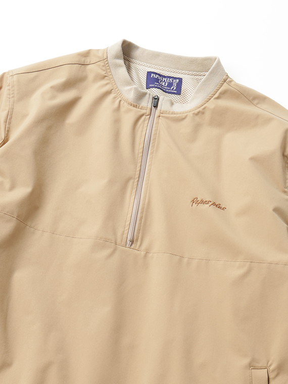 4WAYストレッチ プルオーバーブルゾン（MENゴルフ・MEN新着・Papas+