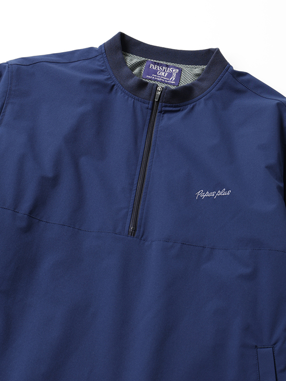 4WAYストレッチ プルオーバーブルゾン（MENゴルフ・MEN新着・Papas+