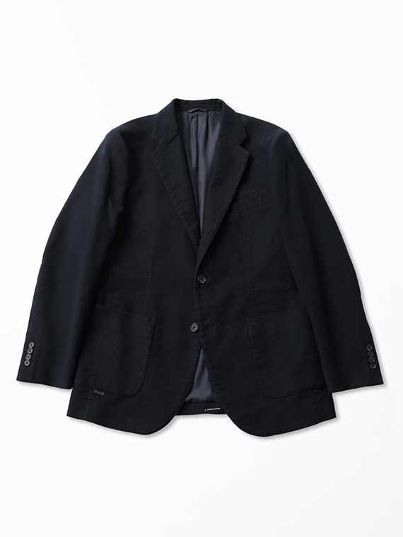 ソフトモールスキン シングルジャケット<セットアップ対応>（MEN新着