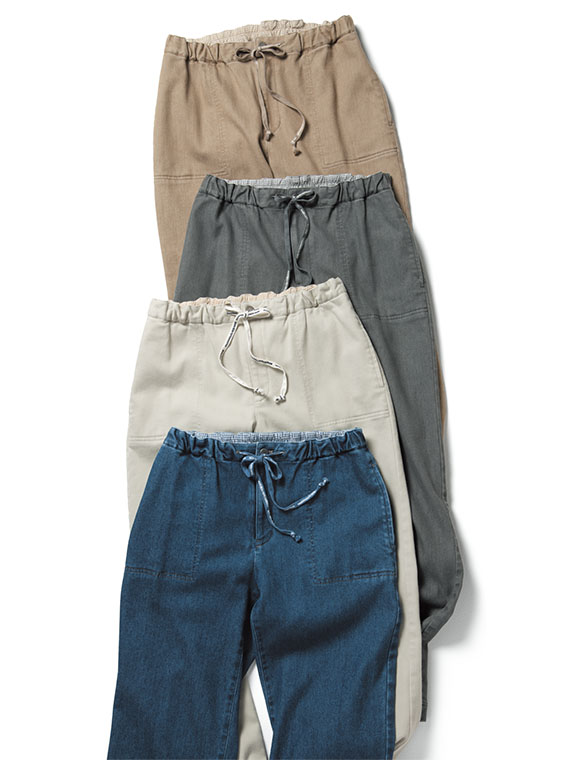 モーションフリーストレッチ リラックスデニムパンツ