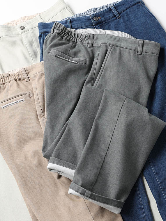 モーションフリーストレッチデニムパンツ