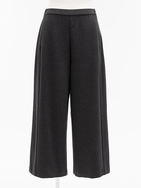 ウォーム ストレッチ ポンチ ワイドパンツ