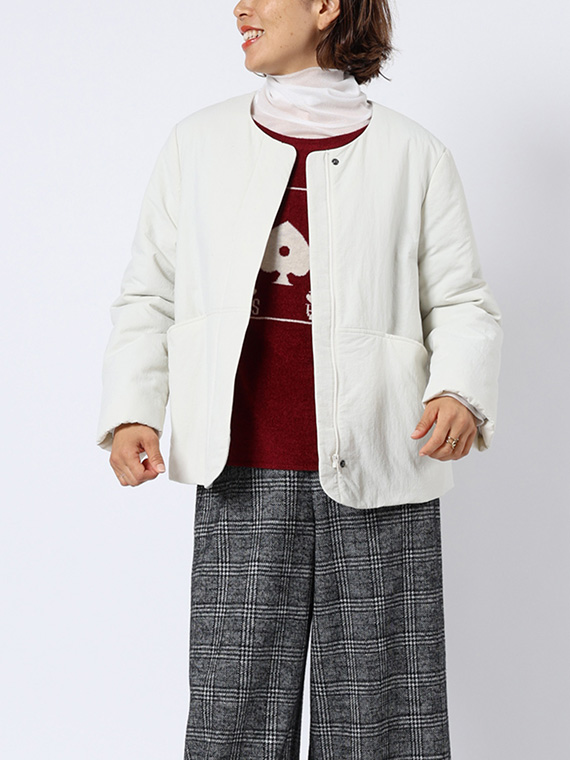 ナイロン タスラン ショート コート