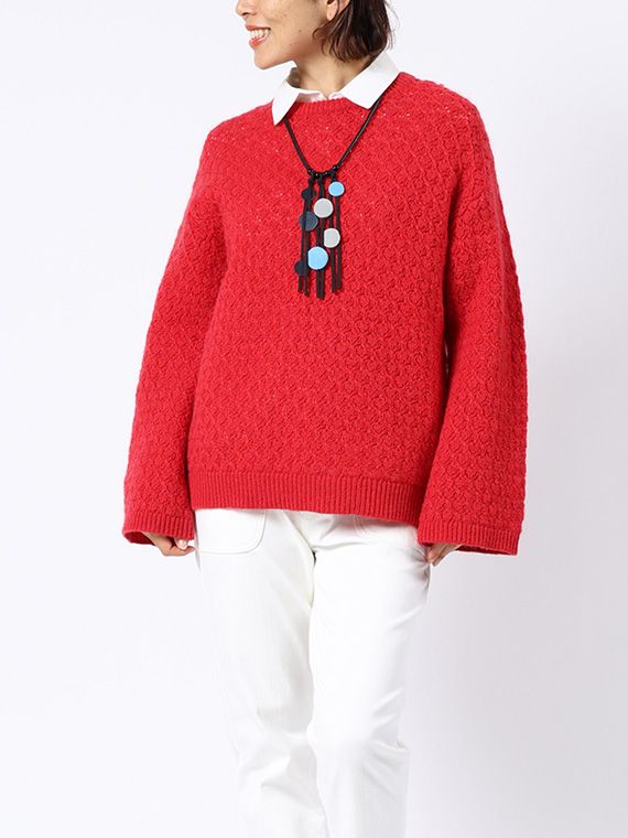 パイナップル編み セーター