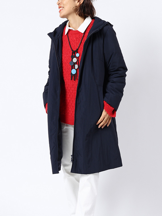 ナイロン タスラン ロング コート