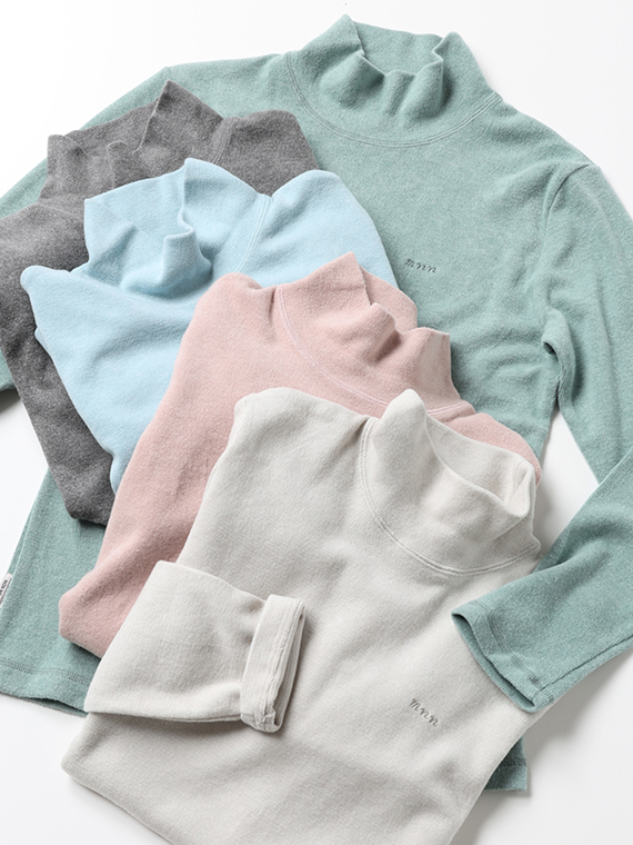 ソリストヒート ハイネックカットソー