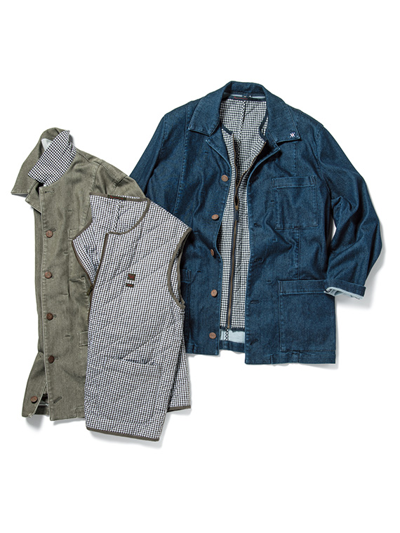 12.25ozモーションフリーストレッチ デニムブルゾン