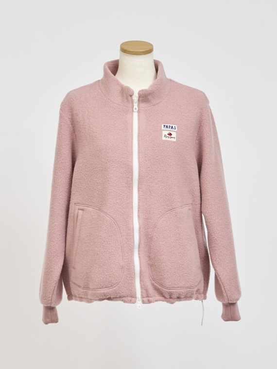 【レディース】ジャッカルテリーナップ スタンドカラーフリースブルゾン