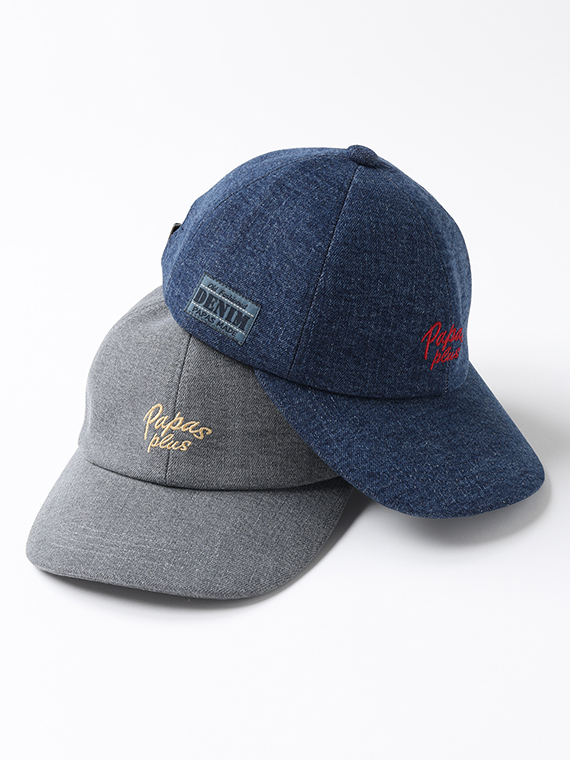 11.5ozムラ糸ストレッチデニム ベースボールキャップ