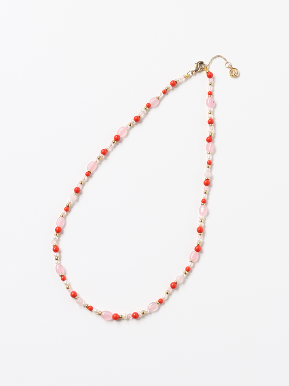 <ANABEL ARAM>アナベルアラム ウォームカラーネックレス