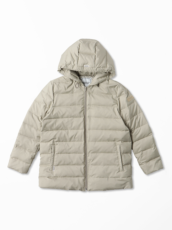 マイクロタフタナチュラルストレッチ撥水ダウンコート