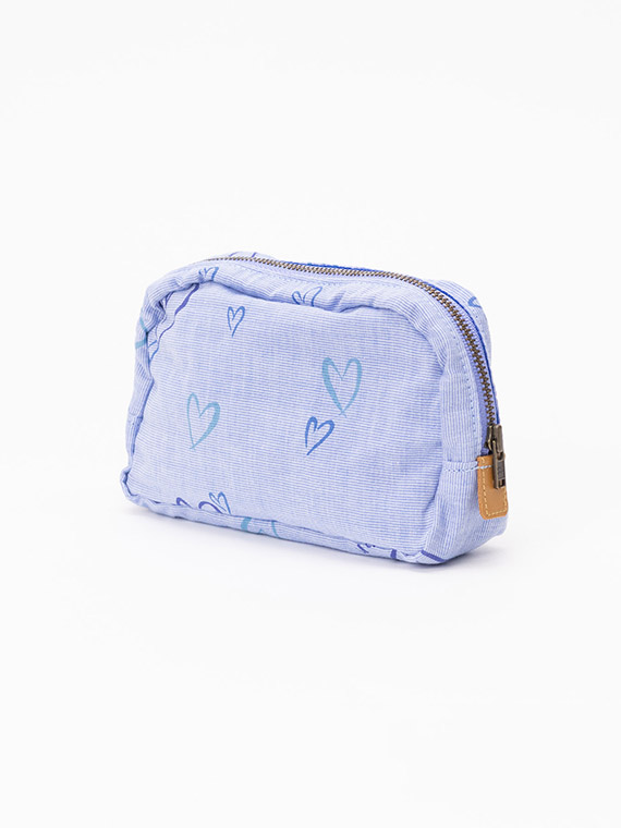 ＼再入荷／【SALE】ハートプリント柄ポーチ