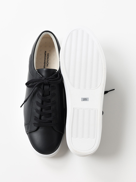 レザースニーカー（WOMEN新着・Mademoiselle NON NON・WOMEN雑貨