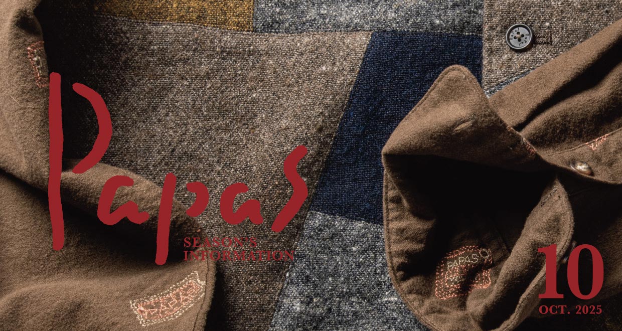 【リゾート美品】Papas総刺繍長袖シャツ 帽子とPの刺繍48M 刺繍キャップ （キャップ）｜PAPAS / パパス ファッション通販
